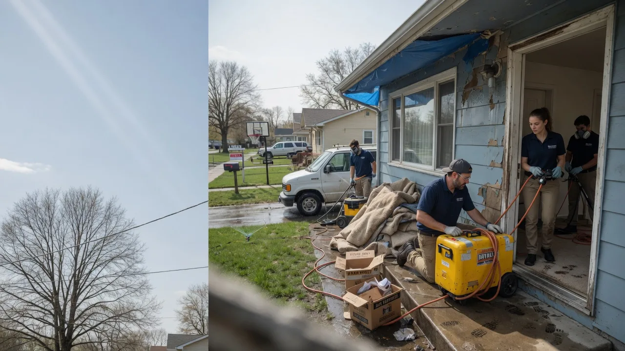 Basement Flood Cleanup in Red Jacket, WV near me